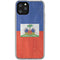 Haiti Flag Distressed iPhone 11 Pro Clear Case